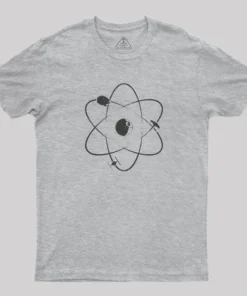 Alternative view of Atoms Wars T-Shirt