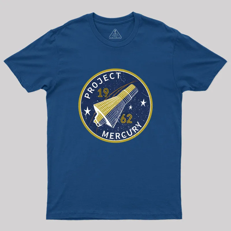 Space Project Mercury Geek T-Shirt - Image 2