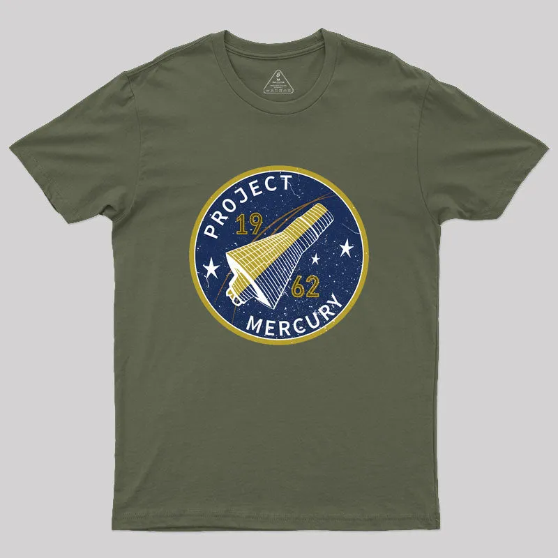 Space Project Mercury Geek T-Shirt - Image 3