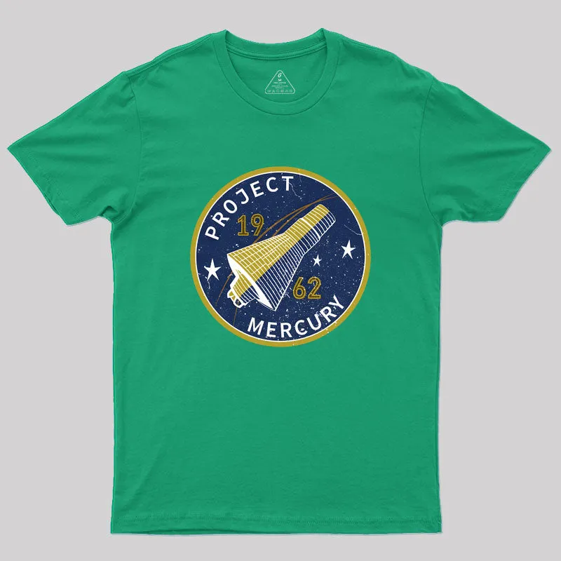 Space Project Mercury Geek T-Shirt - Image 9