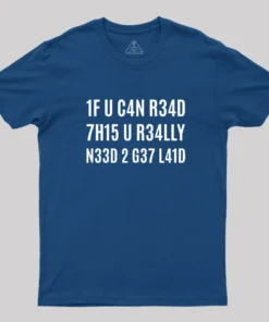 Alternative view of 1F U C4N R34D 7H15 T-Shirt