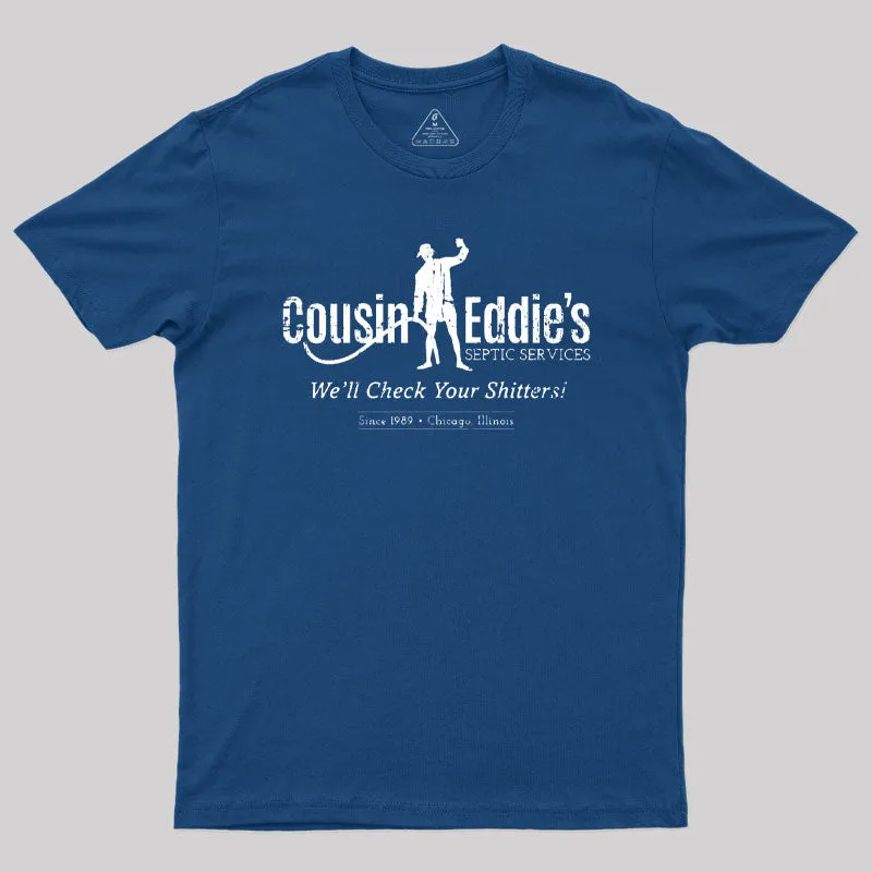 Cousin Eddie's Septic Services T-Shirt - Image 2