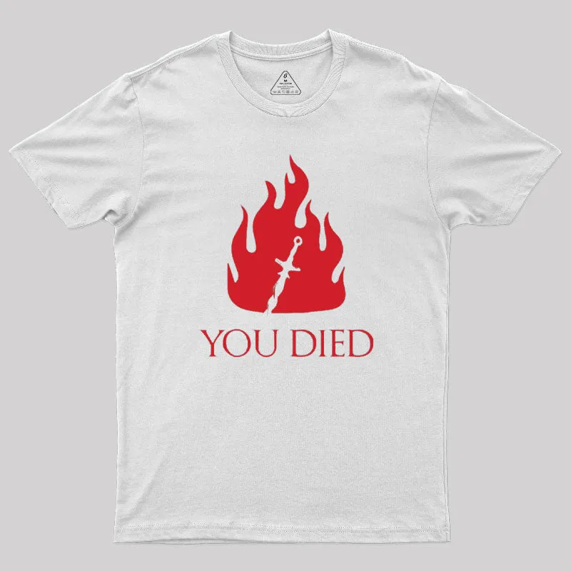 You Died T-Shirt - Image 8