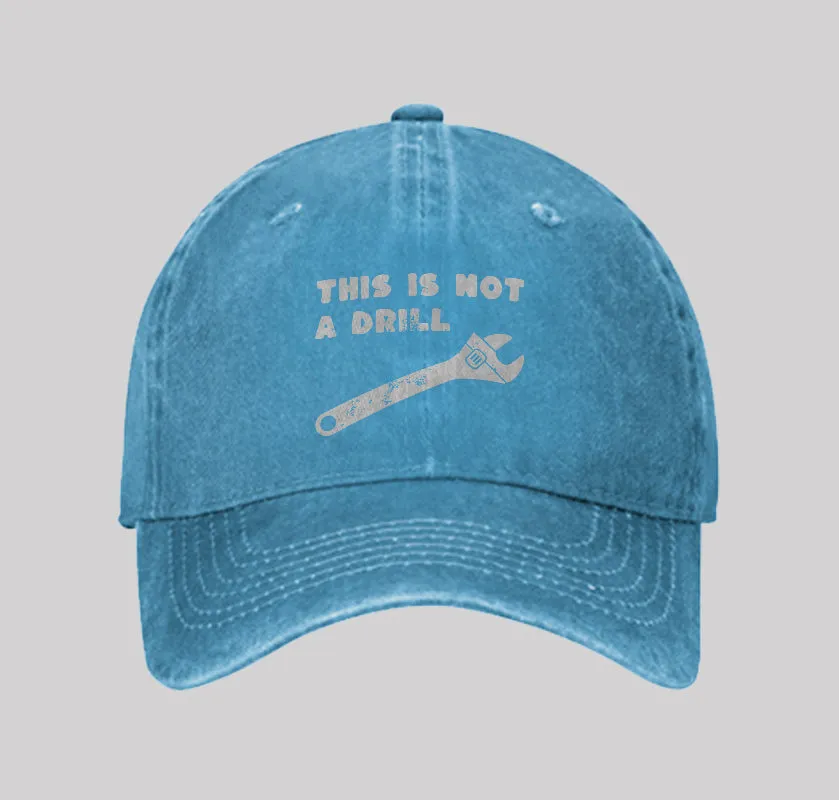 Doing It Live Geek Washed Vintage Baseball Cap - Image 5