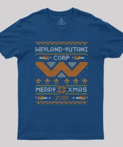 Alternative view of Happy Alien Xmas T-Shirt