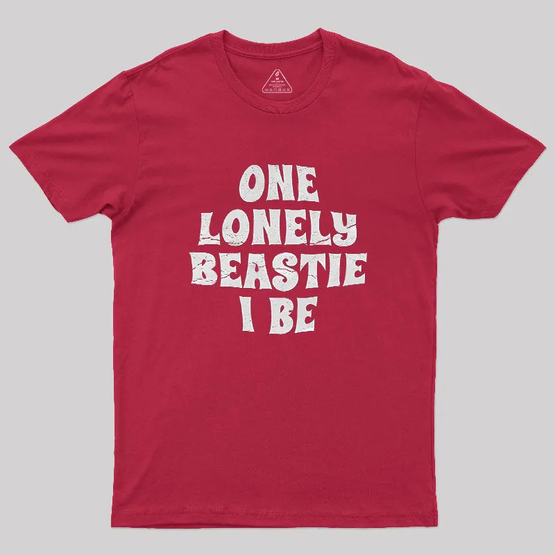 One Lonely Beastie I Be Geek T-Shirt - Image 4