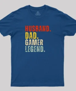 Alternative view of Gamer Dad T-Shirt