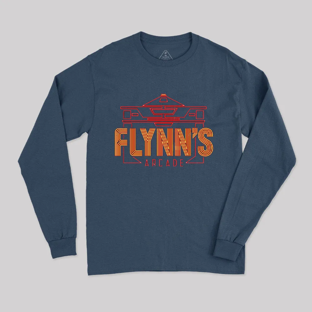 Flynn's Arcade Classic Long Sleeve T-Shirt - Image 2