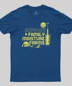 Alternative view of Support Family Moisture Farms Geek T-Shirt