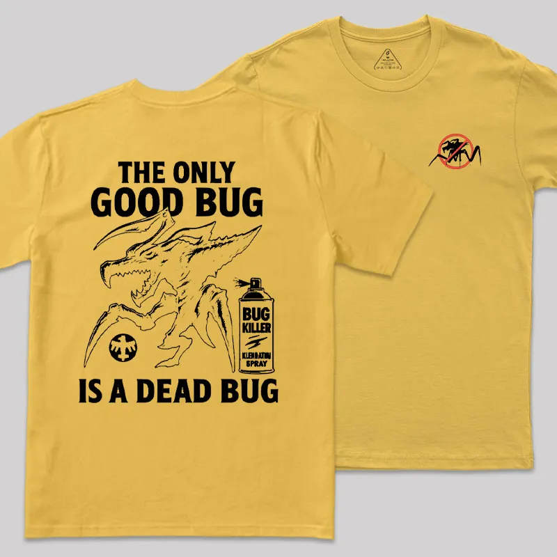 A Dead Bug Front and Back Printed Geek T-Shirt - Image 8