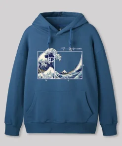 The Great Fibonacci Wave Hoodie