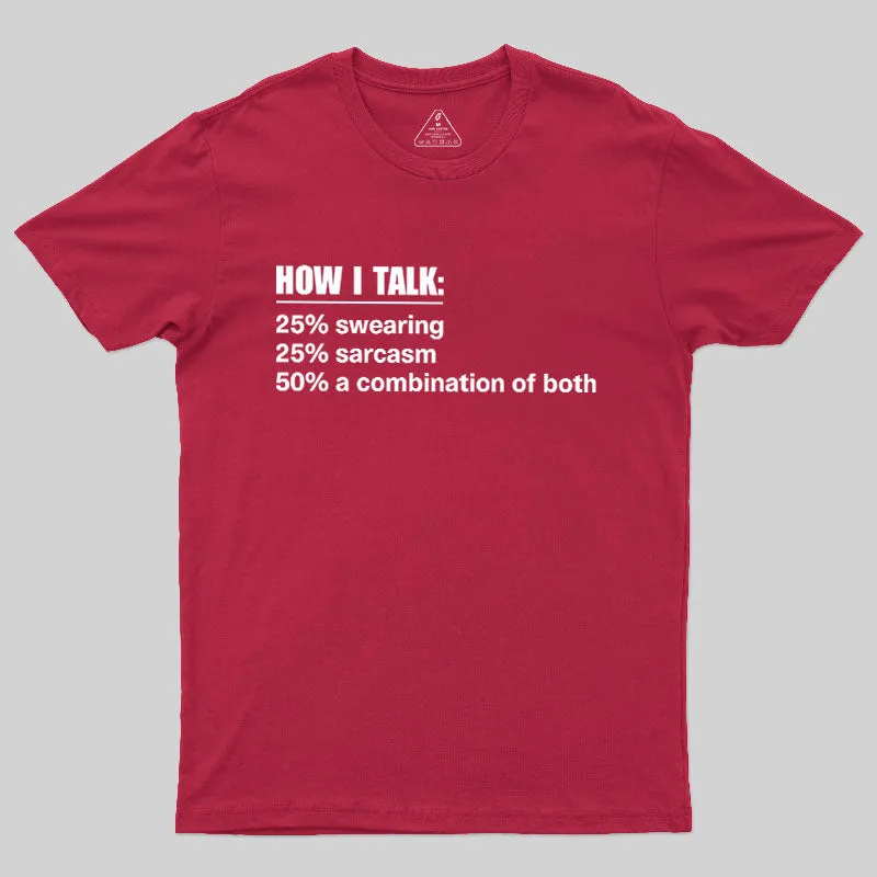 Sweatalk Geek T-Shirt - Image 6