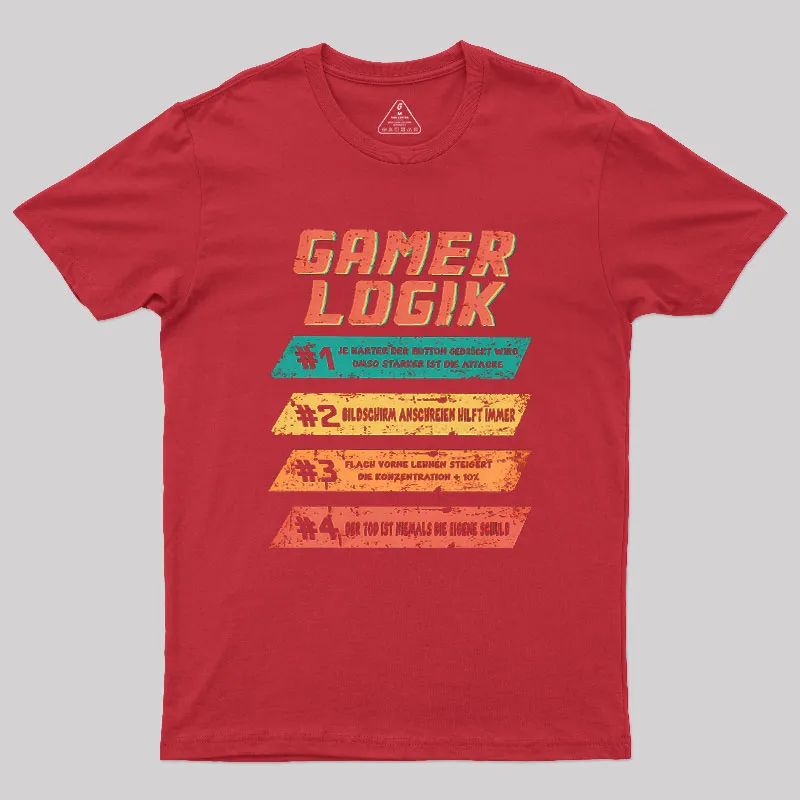 Gamer Logik Geek T-Shirt - Image 4