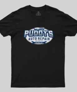Puddy's Auto Repair Seinfeld Geek T-Shirt