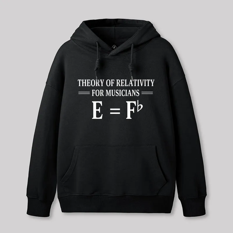 Theory Of Relativity For Musicians Geek Hoodie - Image 2