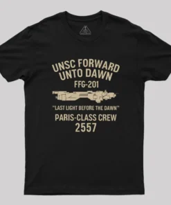 UNSC Forward Unto Dawn Geek T-Shirt