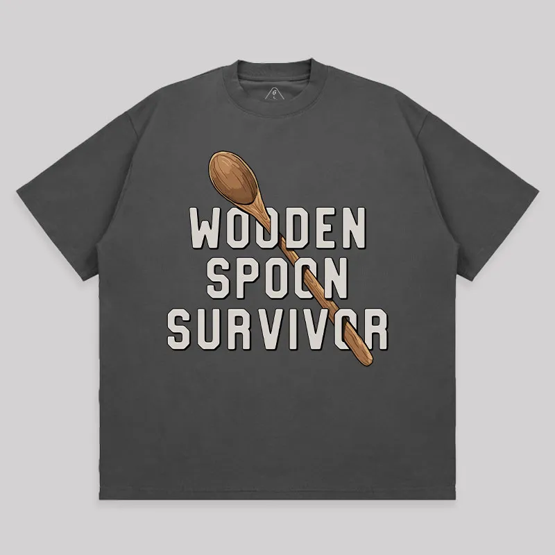 Wooden Spoon Survivor Unisex Oversized T-shirt - Image 7