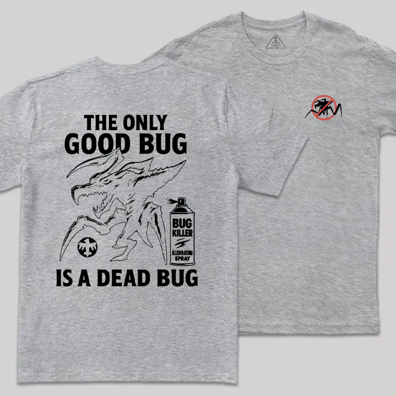 A Dead Bug Front and Back Printed Geek T-Shirt - Image 4