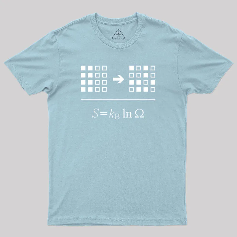 Entropy Science Geek T-Shirt - Image 10