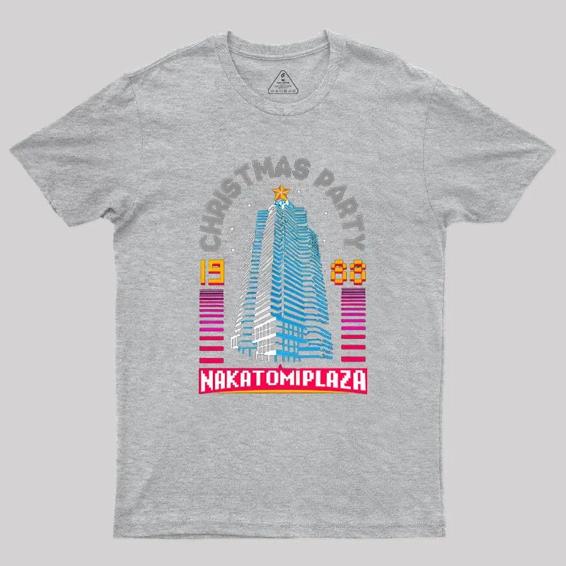 Nakatomi Party 88 Geek T-Shirt - Image 4