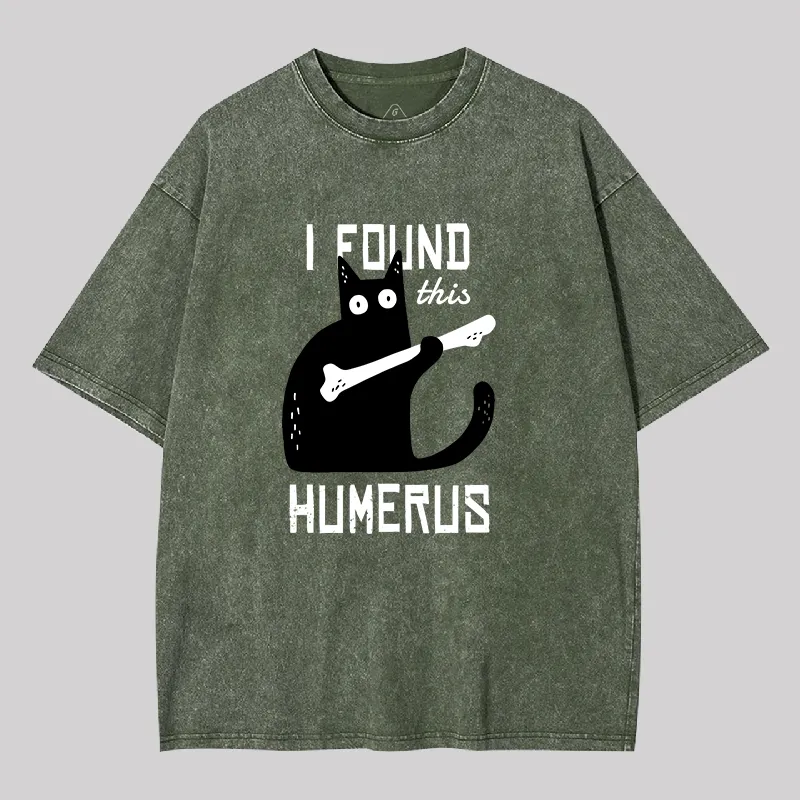 Cat With A Bone Geek Washed T-shirt - Image 2