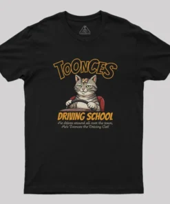 Toonces Driving Academy Geek T-Shirt