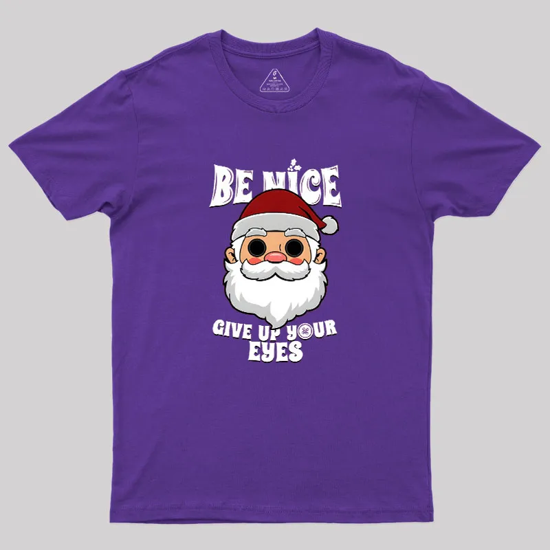 Spooky Santa Claus Dark Humor Gift For Christmas Geek T-Shirt - Image 6