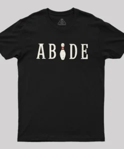 Bowling Abide Geek T-Shirt