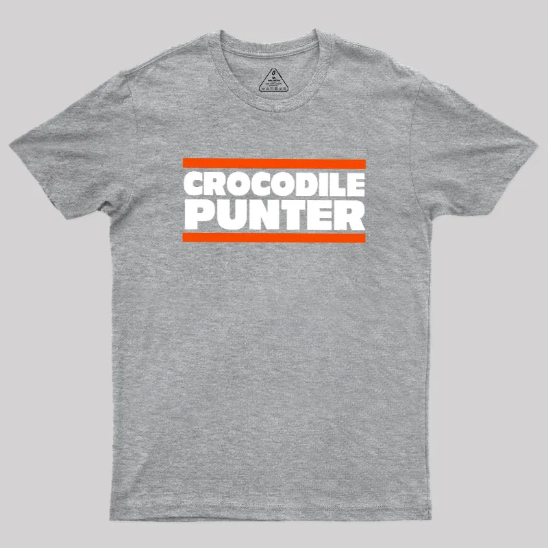 Crocodile Punter Geek T-Shirt - Image 4