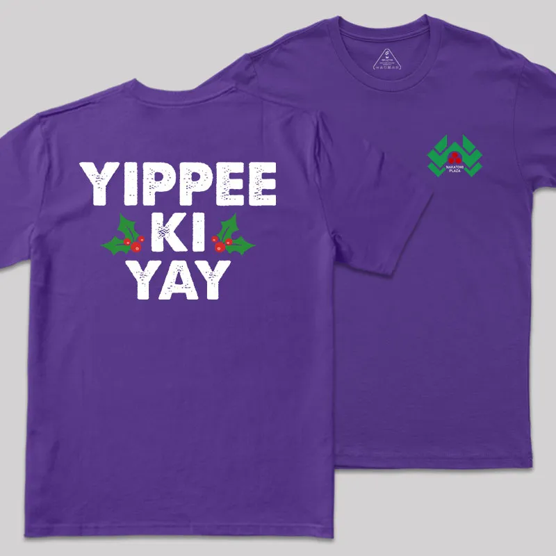 Yippee Ki Yay Front and Back Printed Geek T-Shirt - Image 8