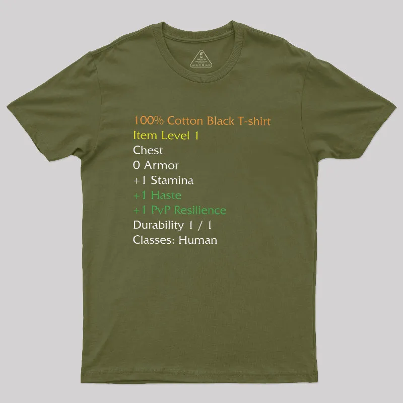WoW Funny Geek T-Shirt - Image 3
