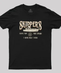 Alternative view of Skipper’s Adventure Geek T-Shirt