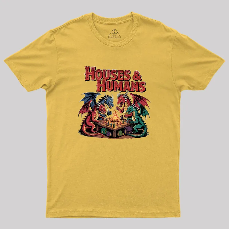 Houses Humans Geek T-Shirt - Image 8