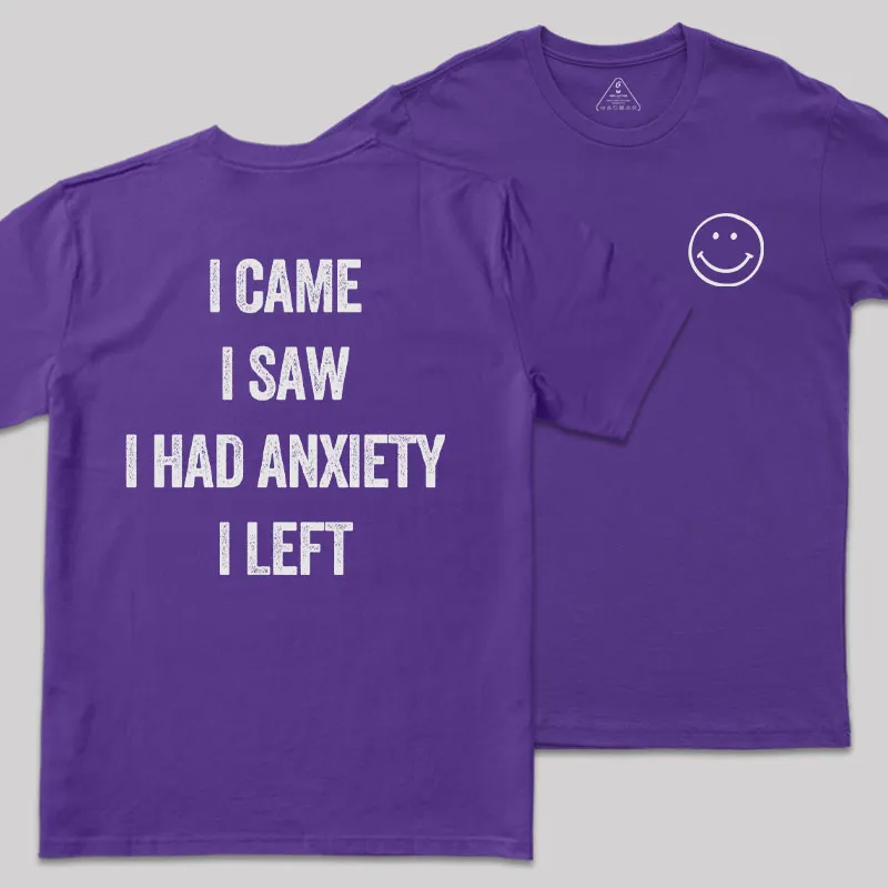 Social Anxiety Chronicles Front and Back Printed Geek T-Shirt - Image 8