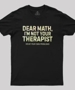 Alternative view of Dear Math Geek T-Shirt