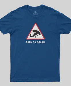 Alternative view of Baby On Board - Alien Xenomorph T-Shirt