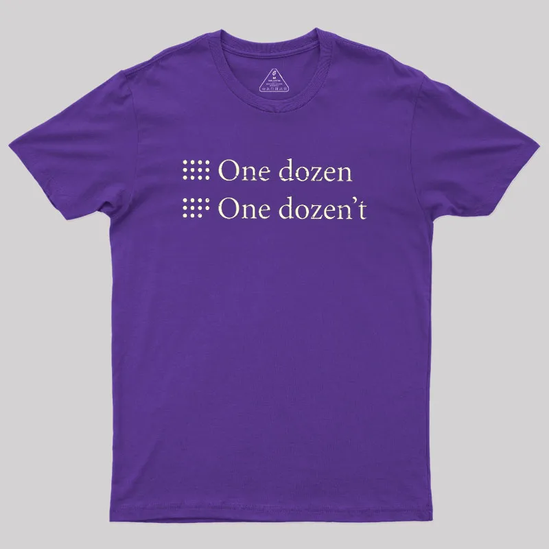 One Dozen One Dozen't Geek T-Shirt - Image 5