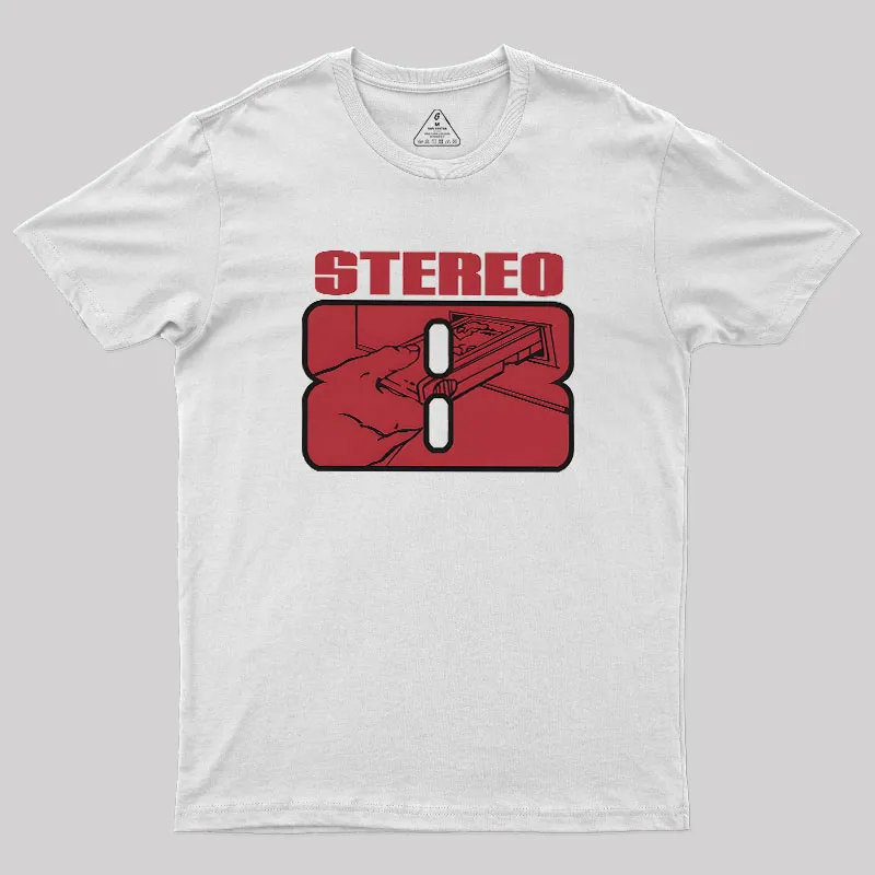 Stereo 8 Geek T-Shirt - Image 10