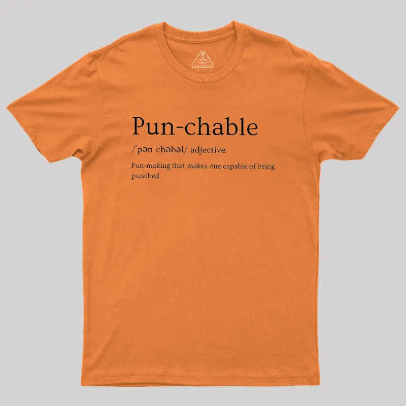 Pun-chable Geek T-Shirt - Image 7
