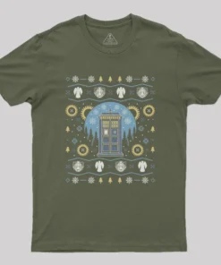 Alternative view of Time Ugly Sweater Geek T-Shirt