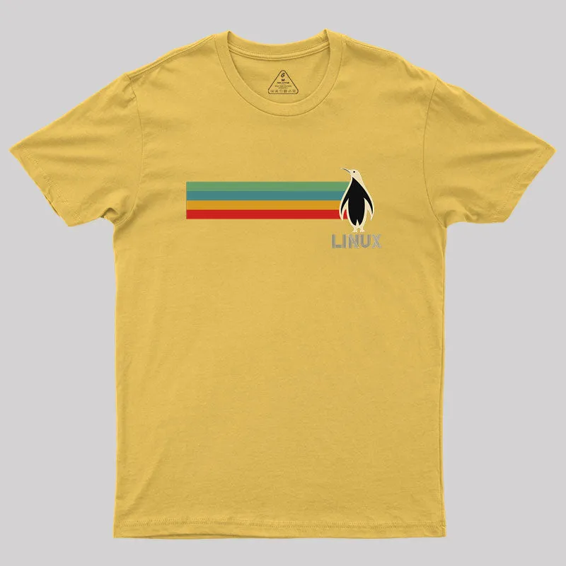 Linux Penguin Classic Geek T-Shirt - Image 8
