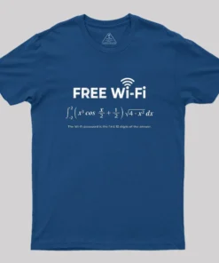 Alternative view of Free WiFi Geek T-Shirt