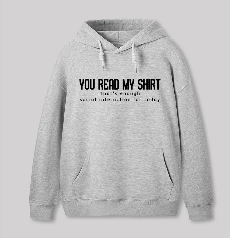 Social Interaction Geek Hoodie - Image 4