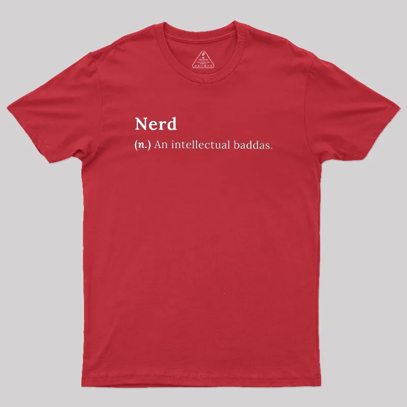 Nerd Definition Geek T-Shirt - Image 7
