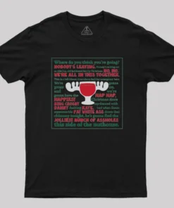 National Lampoon's Christmas Vacation Nobody's Leaving Jolliest Bunch Geek T-Shirt