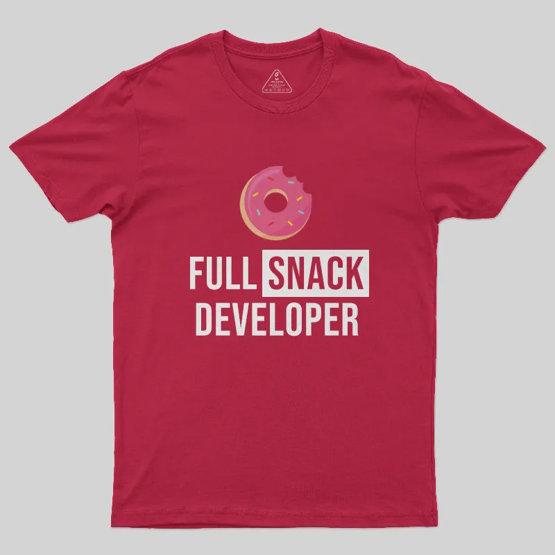 Full Snack Developer T-Shirt - Image 7