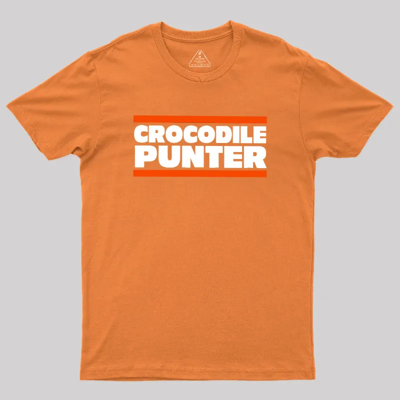 Crocodile Punter Geek T-Shirt - Image 5