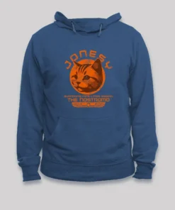 Alternative view of Jonesy Surviving Nine Lives Aboard The Nostromo Geek Hoodie