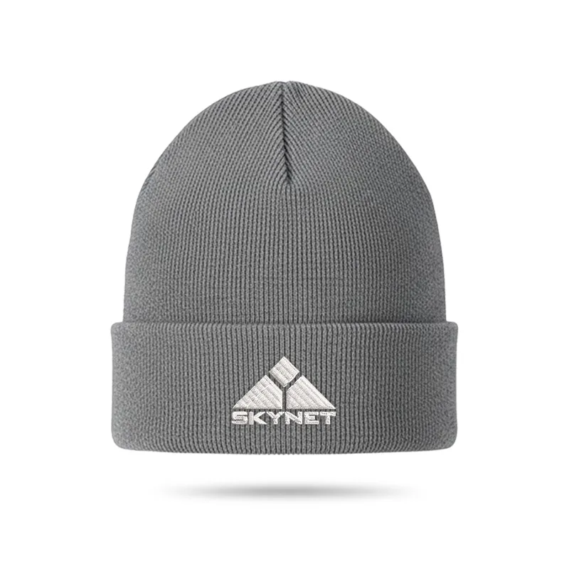Skynet Geek Embroidered Beanie - Image 2