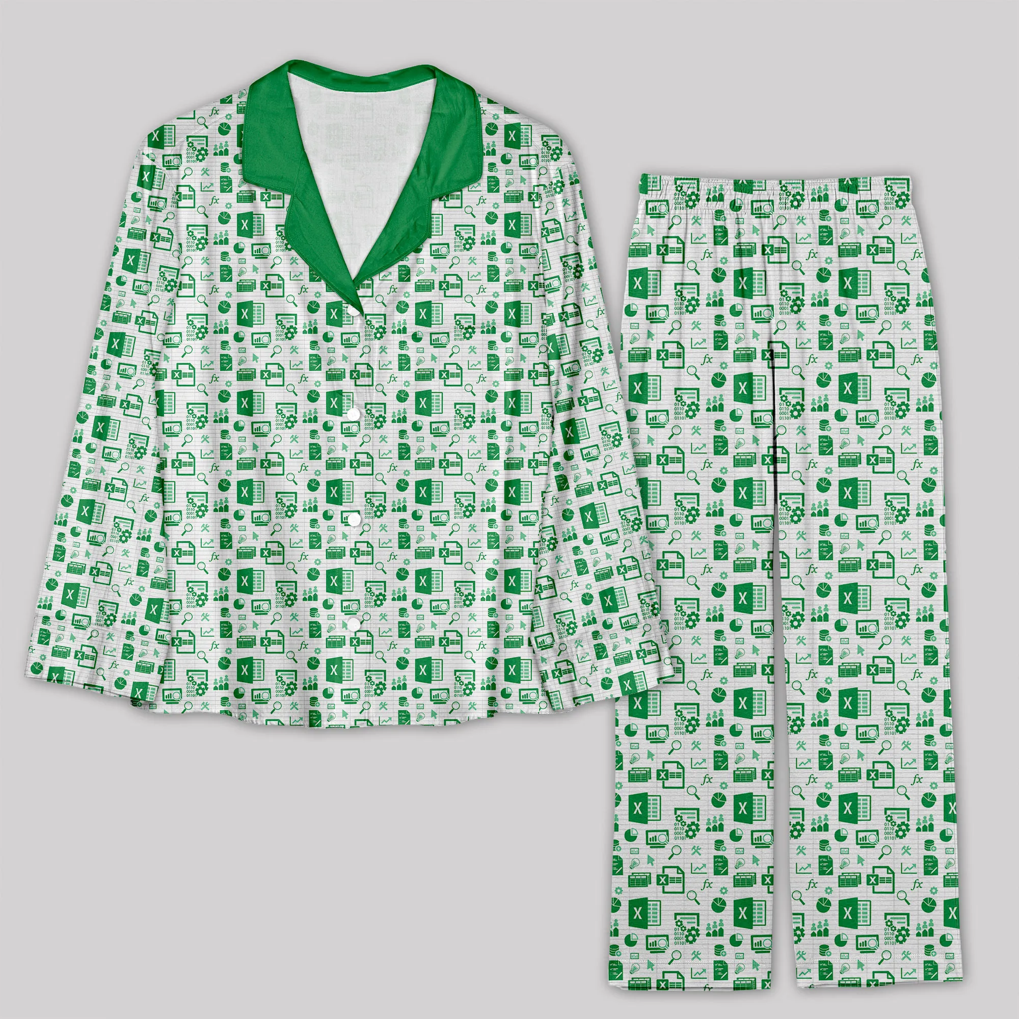 Spreadsheet Pajama Sets